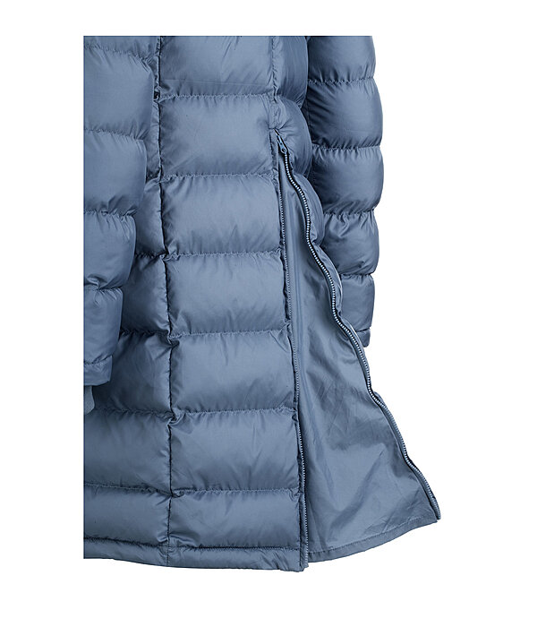 Hooded Quilted Riding Coat Minou