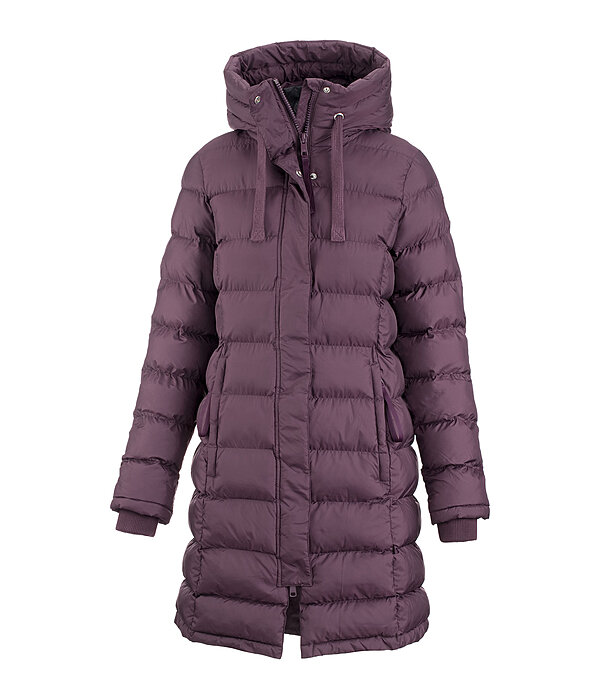 Hooded Quilted Riding Coat Minou