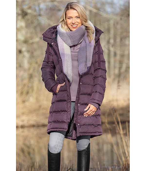 Hooded Quilted Riding Coat Minou