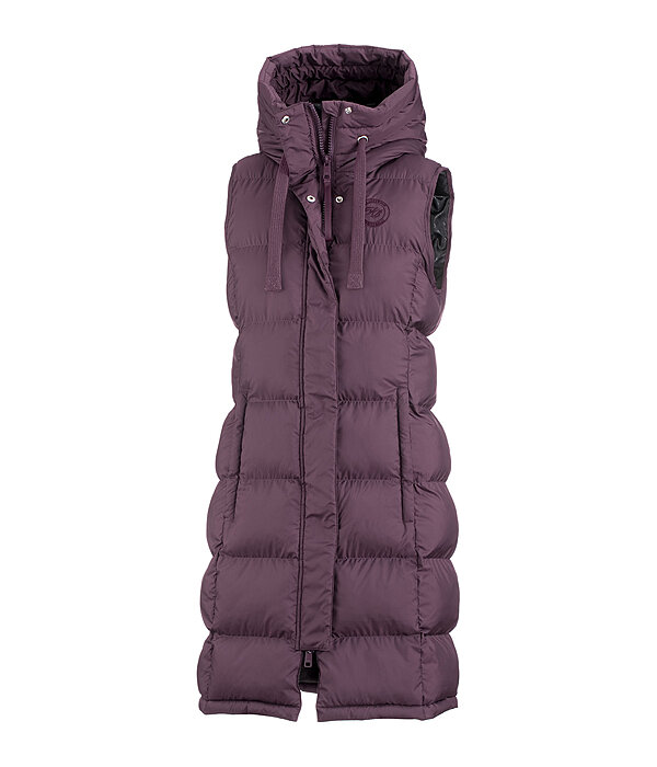 Hooded Long Gilet Clara