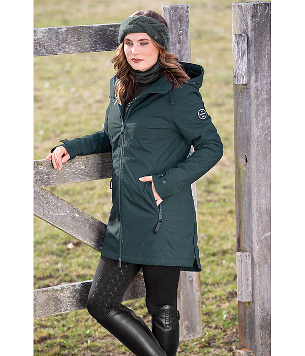 Functional Hooded Riding Coat Eliza