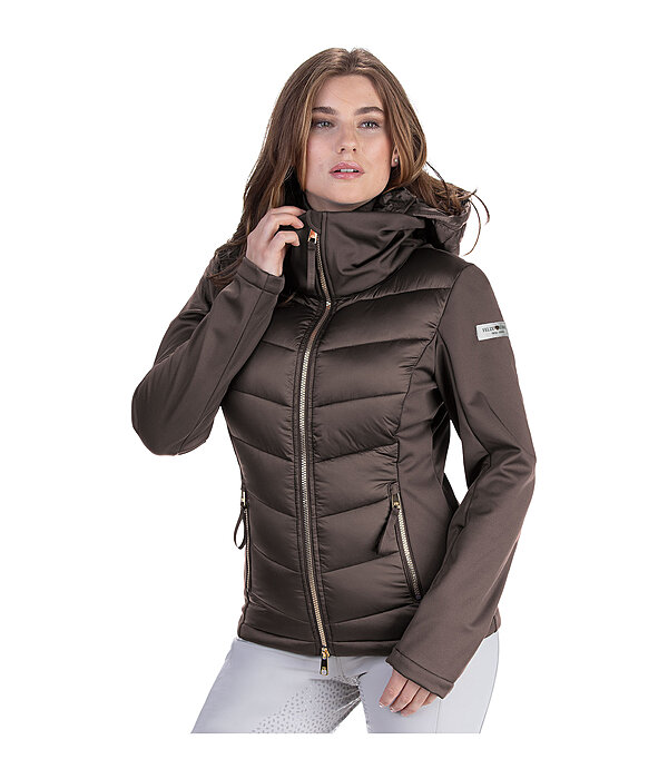 Soft Shell Hooded Combination Riding Jacket Claire