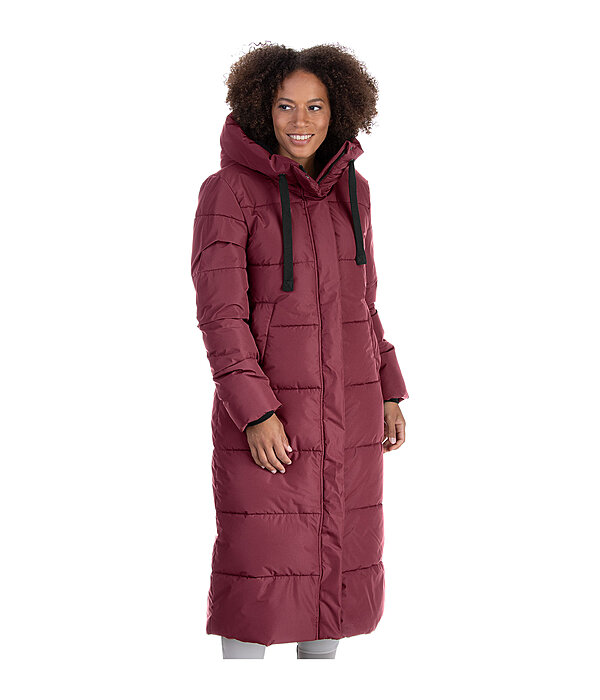 Hooded Quilted Riding Coat Anne