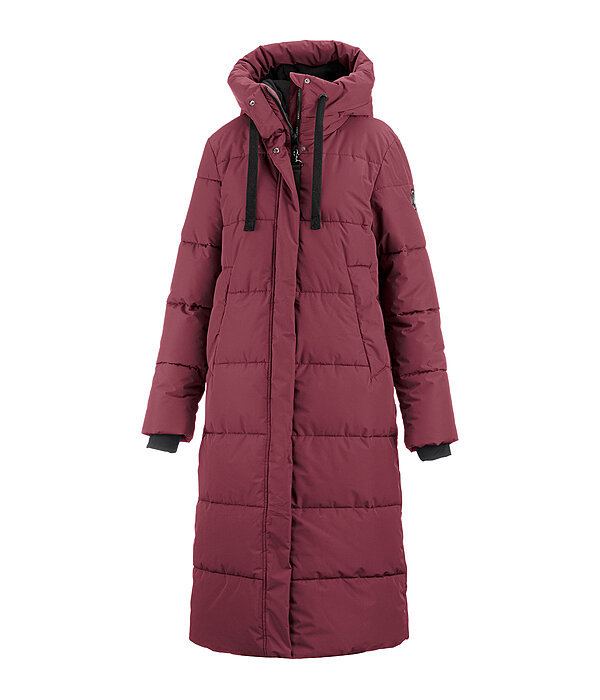 Hooded Quilted Riding Coat Anne