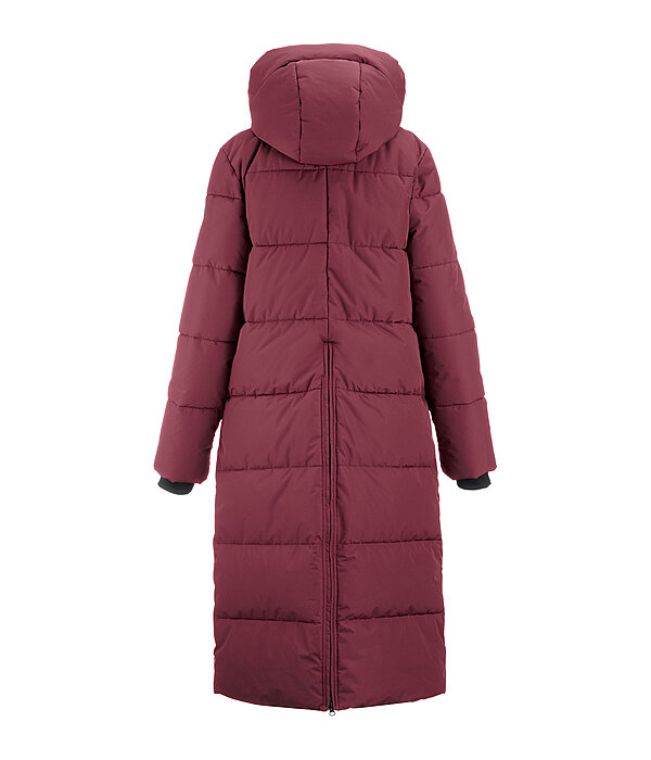 Hooded Quilted Riding Coat Anne