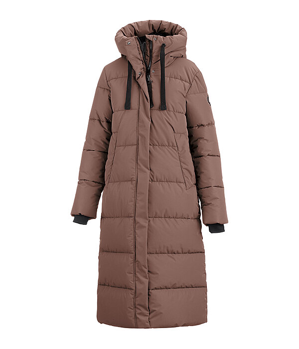 Hooded Quilted Riding Coat Anne