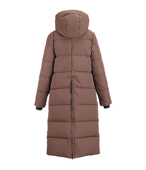 Hooded Quilted Riding Coat Anne