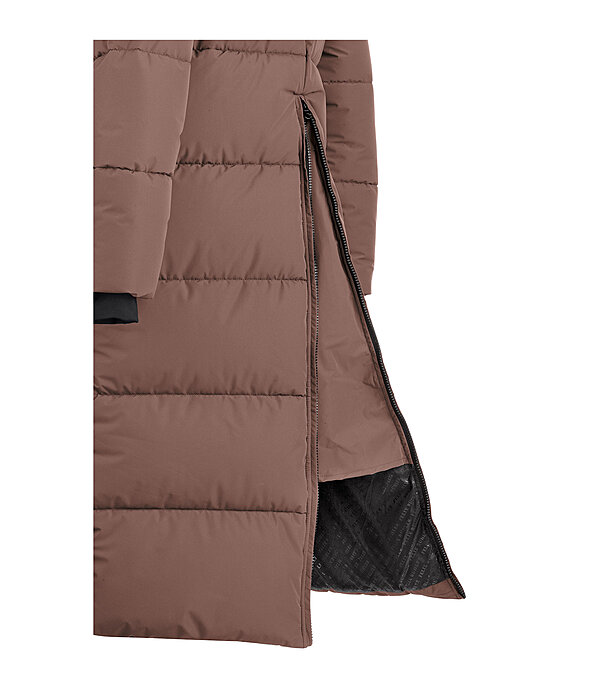 Hooded Quilted Riding Coat Anne