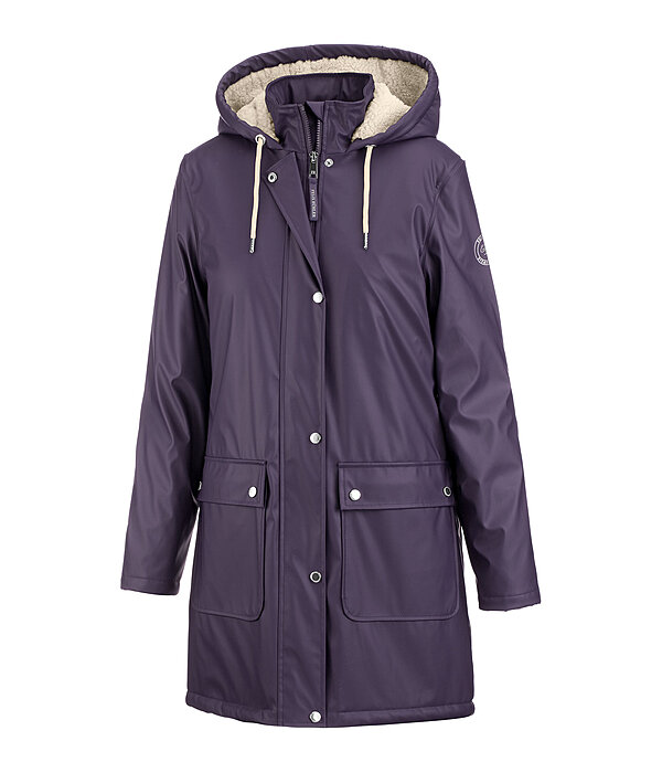 Teddy Fleece Hooded Rain Coat Paris