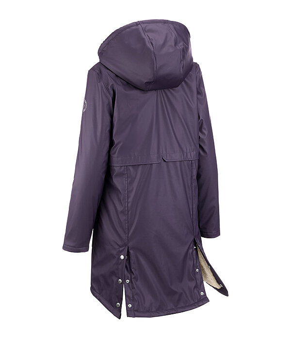 Teddy Fleece Hooded Rain Coat Paris