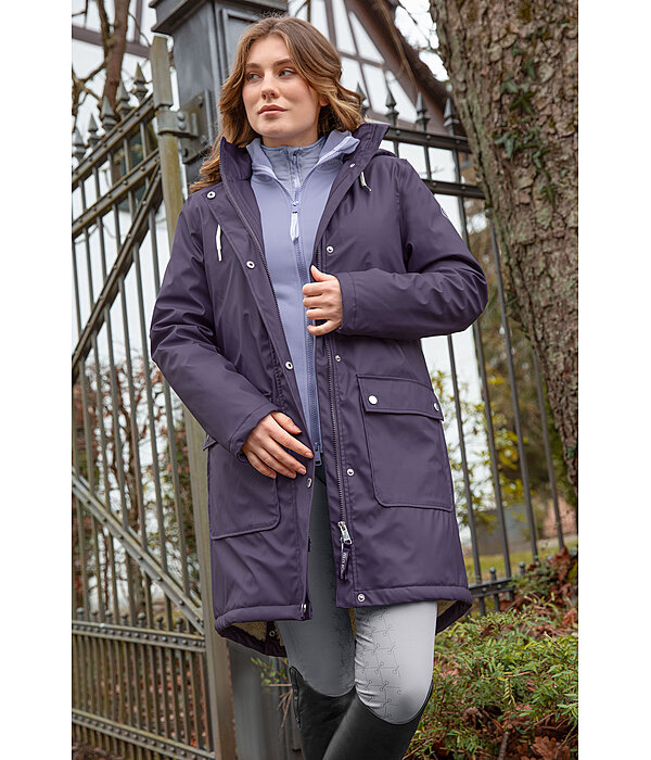 Teddy Fleece Hooded Rain Coat Paris