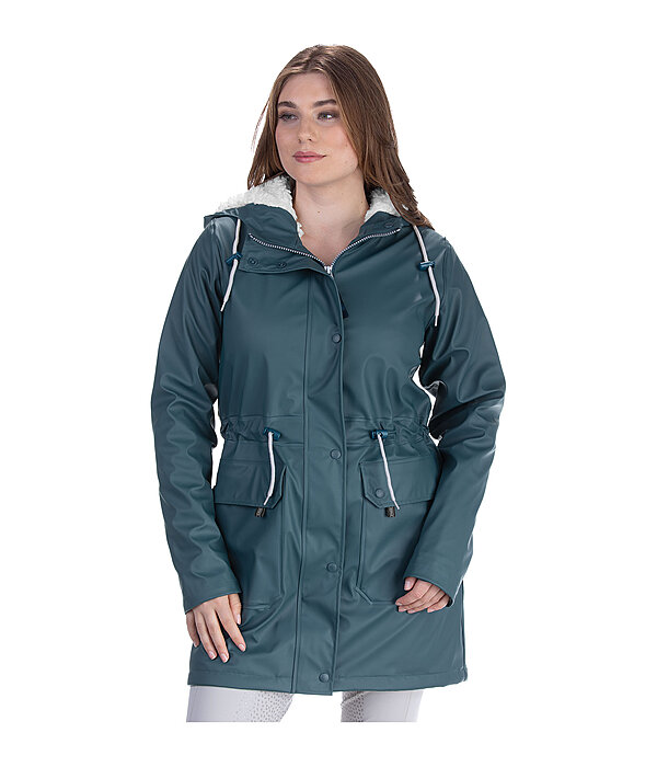 Teddy Fleece Hooded Rain Jacket Stella II