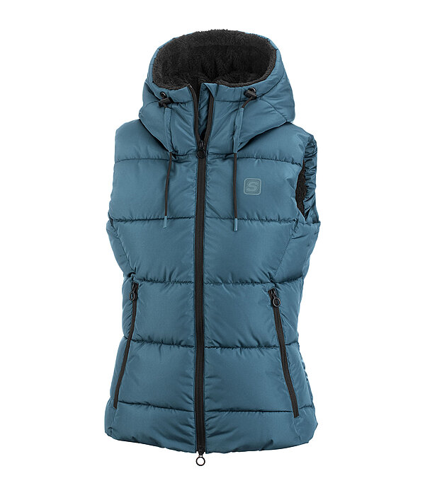 Hooded Quilted Riding Gilet Mira III