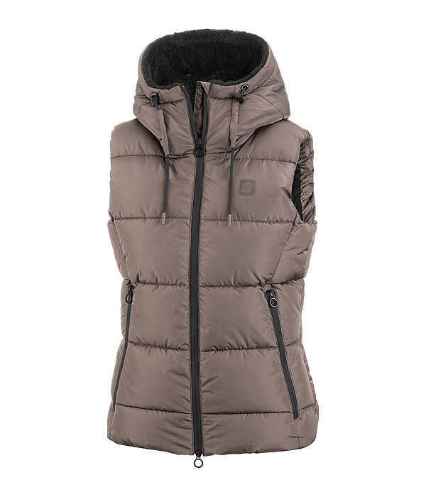 Hooded Quilted Riding Gilet Mira III