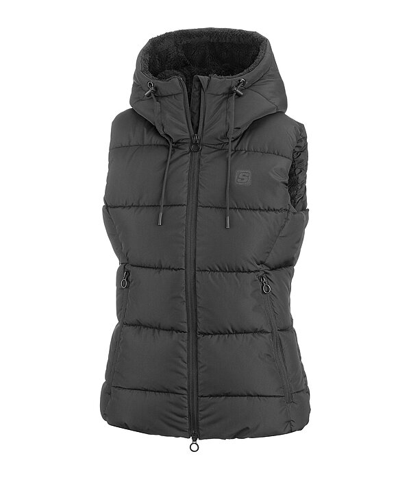 Hooded Quilted Riding Gilet Mira III