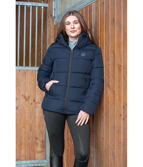 Hooded Quilted Riding Jacket Leela II