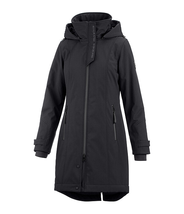 Hooded Softshell Riding Coat Aurelie