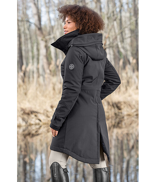 Hooded Softshell Riding Coat Aurelie