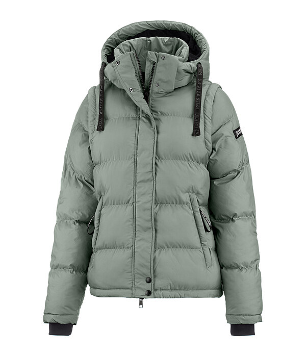 2 in 1 Hooded Quilted Jacket Elis