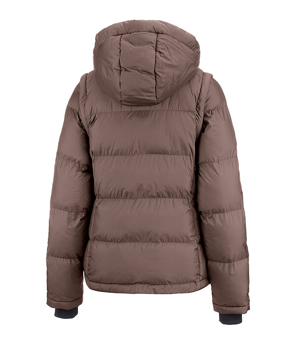 2 in 1 Hooded Quilted Jacket Elis