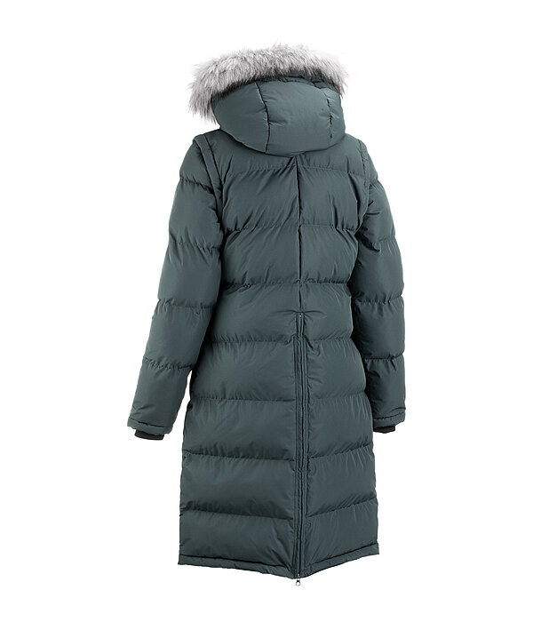 2-in-1 Quilted Riding Coat Eleonor