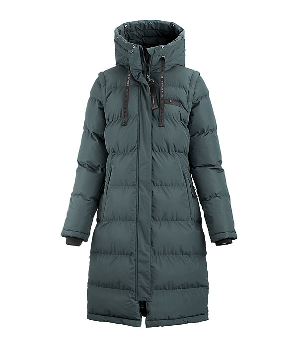 2-in-1 Quilted Riding Coat Eleonor