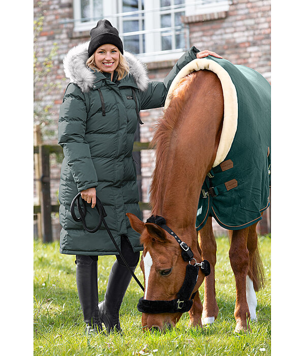 2-in-1 Quilted Riding Coat Eleonor