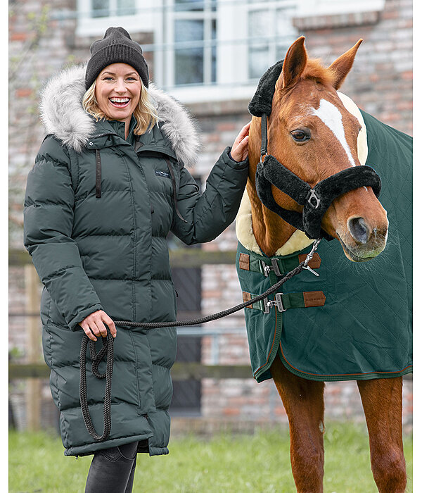 2-in-1 Quilted Riding Coat Eleonor