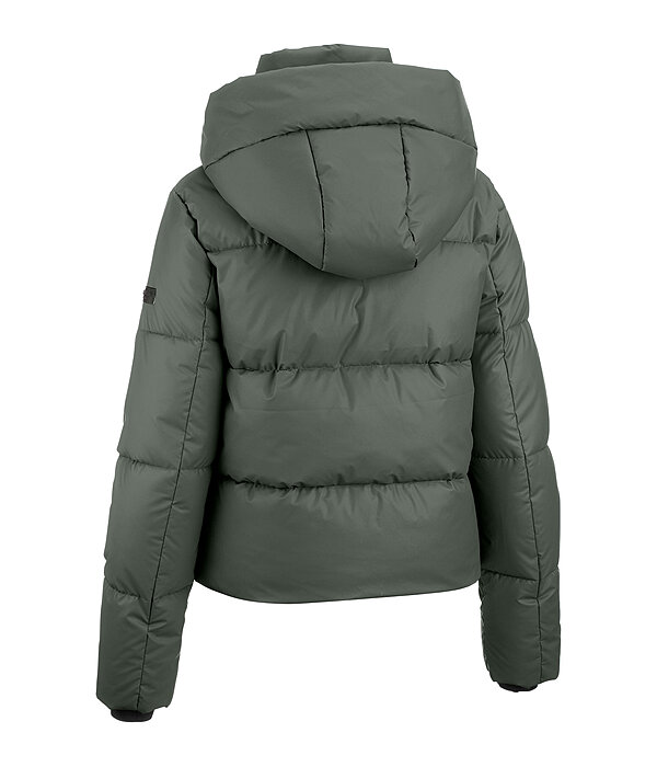 Hooded Quilted Riding Jacket Corinne