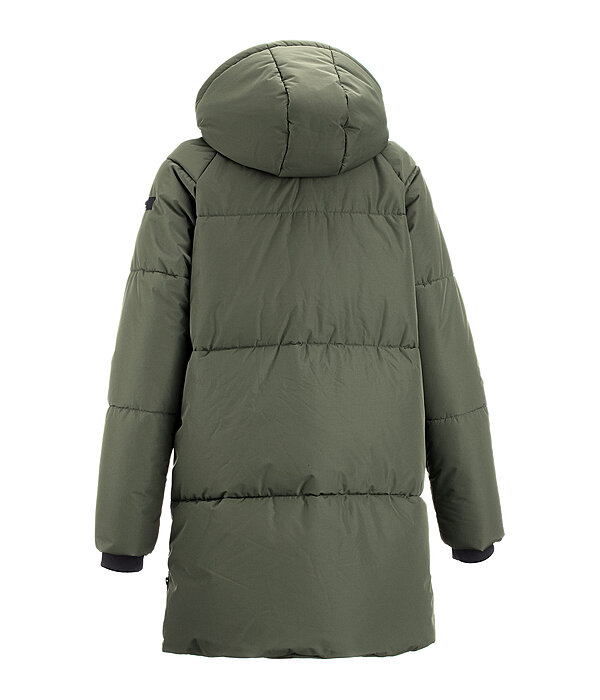 Hooded Quilted Riding Parka Miali