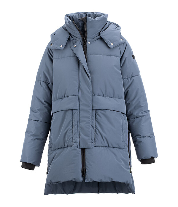 Hooded Quilted Riding Parka Miali