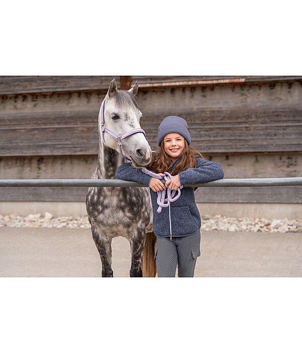 Children's Knitted Fleece Jacket Sorrel