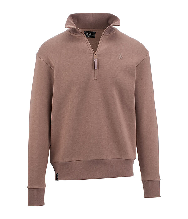 Men's Sweatshirt with zip up collar Portland