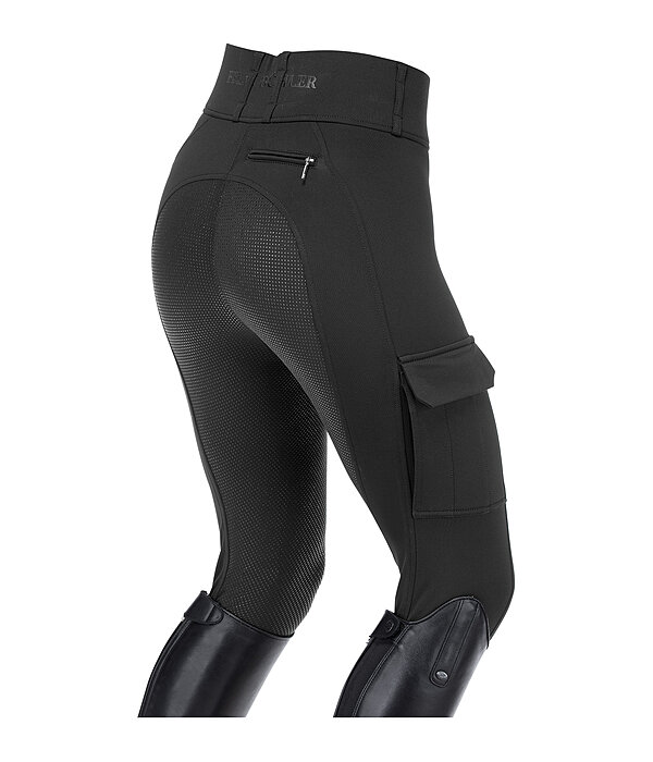 Grip Thermal Full Seat Riding Tights Amber