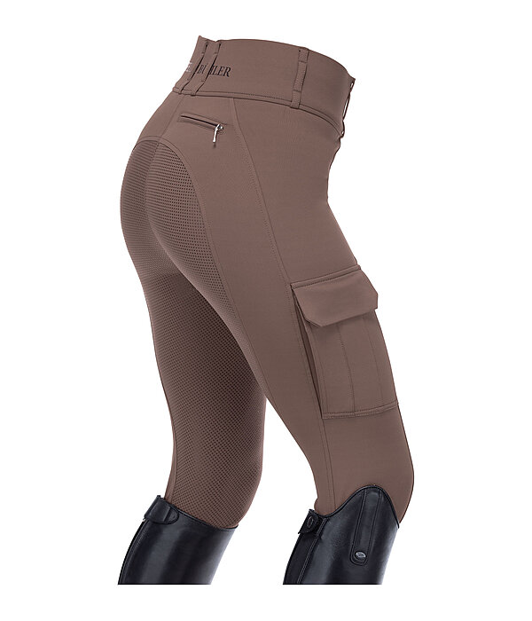 Grip Thermal Full Seat Riding Tights Amber