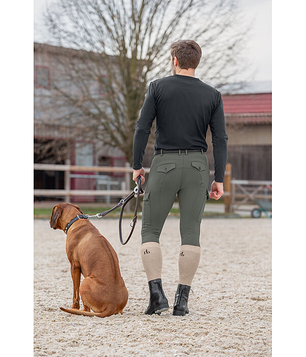 Men's Hybrid Knee Patch Breeches Georgia